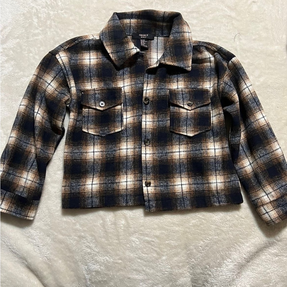 Forever21 girls flannel